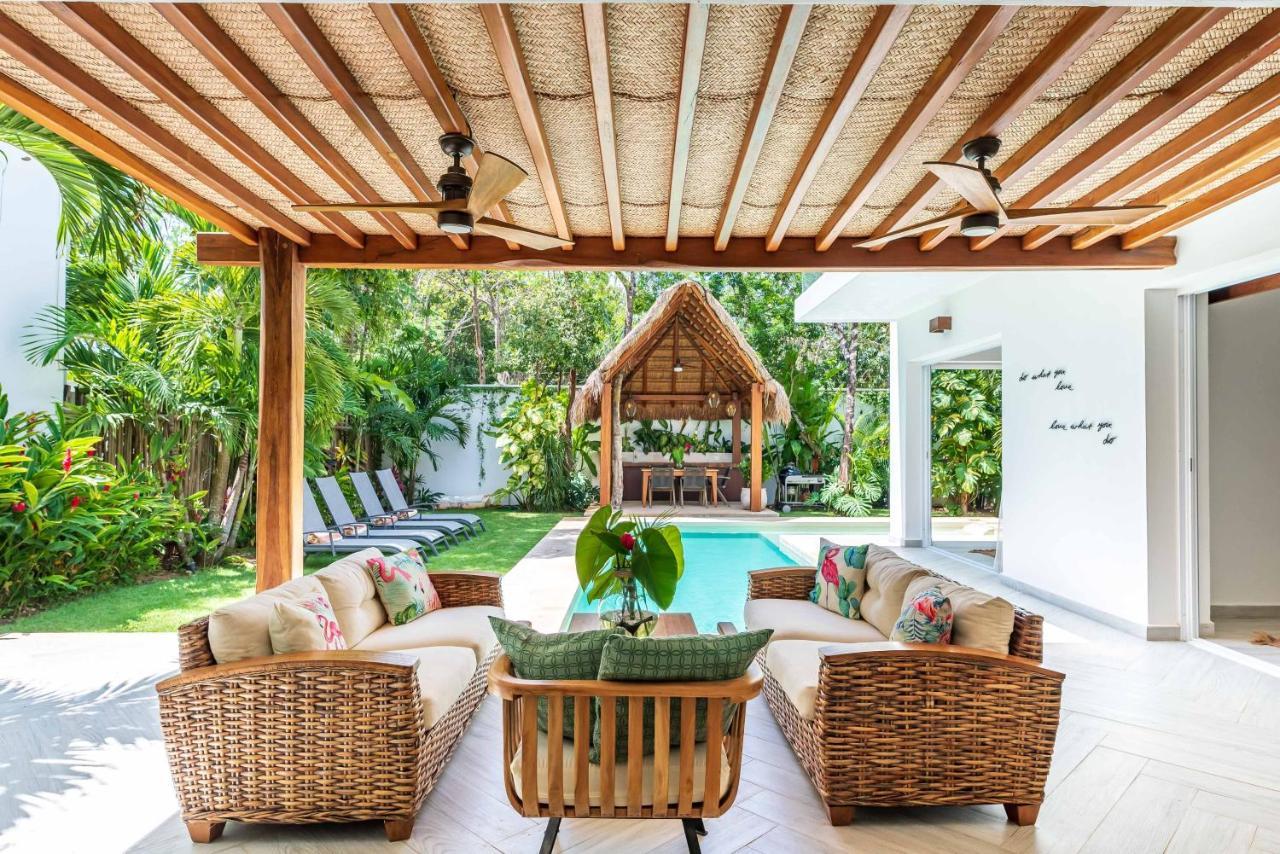 Villa Ek'Balam & Villa Flamingo, Luxury Villas, Private Pool, Private Garden, Jacuzzi, 24H Security Tulum Exterior foto