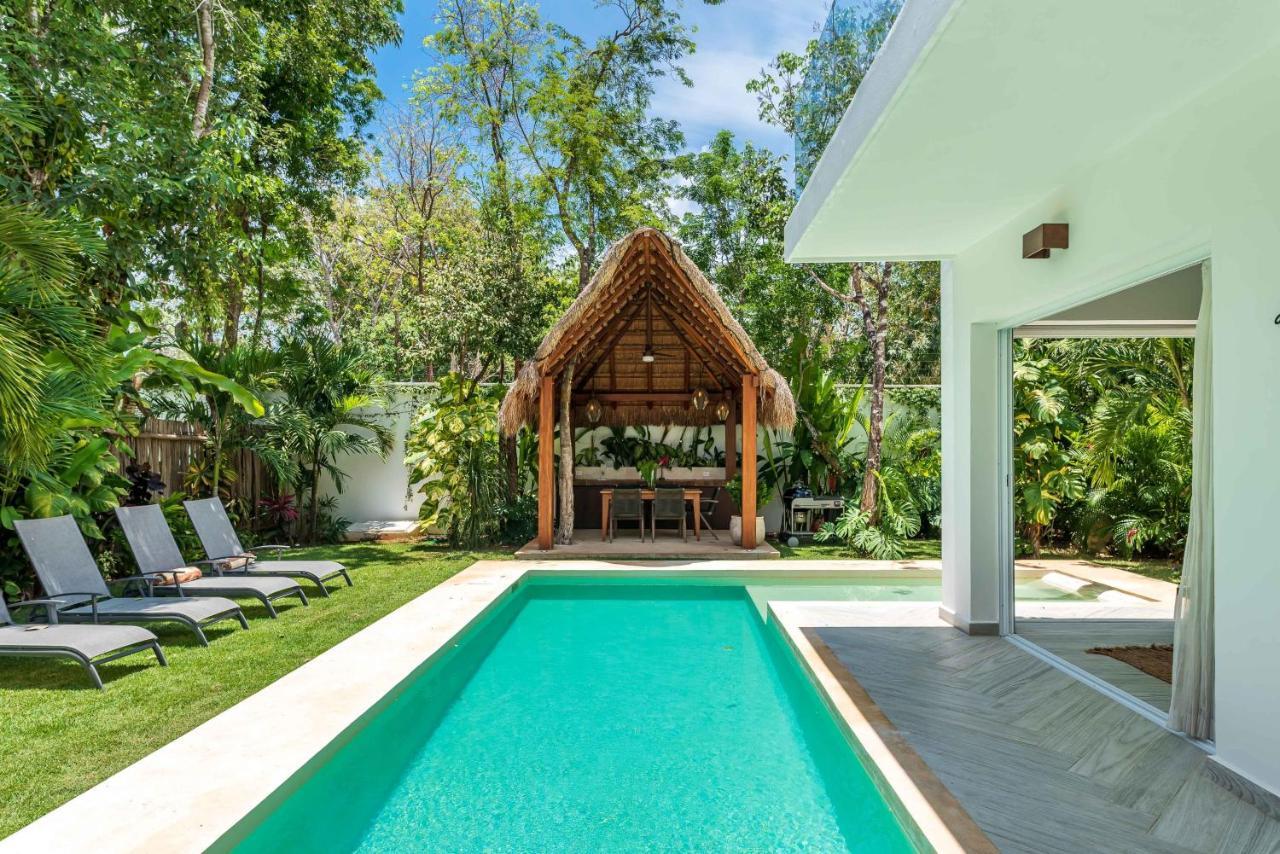Villa Ek'Balam & Villa Flamingo, Luxury Villas, Private Pool, Private Garden, Jacuzzi, 24H Security Tulum Exterior foto