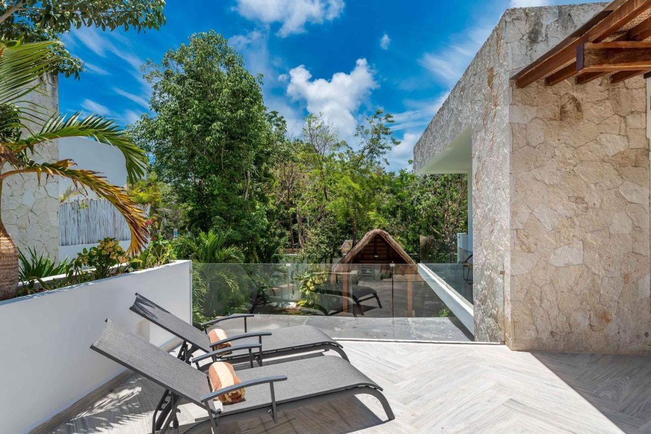 Villa Ek'Balam & Villa Flamingo, Luxury Villas, Private Pool, Private Garden, Jacuzzi, 24H Security Tulum Exterior foto
